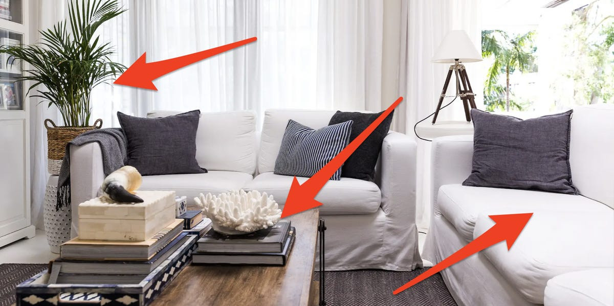 6 sai lam trong sap xep noi that phong khach pha hong tham my