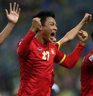 Mạc Hồng Quân rất háo hức trước viễn cảnh đá cặp cùng Công Phượng tại U23 Việt Nam. Ảnh: Getty Images