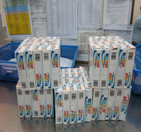 Hơn 4 kg heroin đã được cất giấu tinh vi trong những tuýp dầu nóng gửi đi Úc.