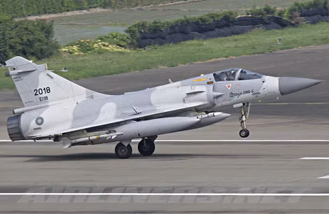 Tiêm kích Mirage-2000 của Đài Loan.