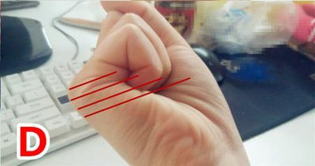 Nắm bàn tay đếm đường chỉ vài giây, biết ngay giàu sang hay nghèo hèn - Hình 4 Nam ban tay dem duong chi vai giay, biet ngay giau sang hay ngheo hen-Hinh-4