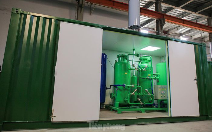 Một trong số đó là hệ thống NOVAO2-Mobile System được thiết kế, chế tạo và vận hành quy mô lớn để tạo oxy và khí nén y tế.