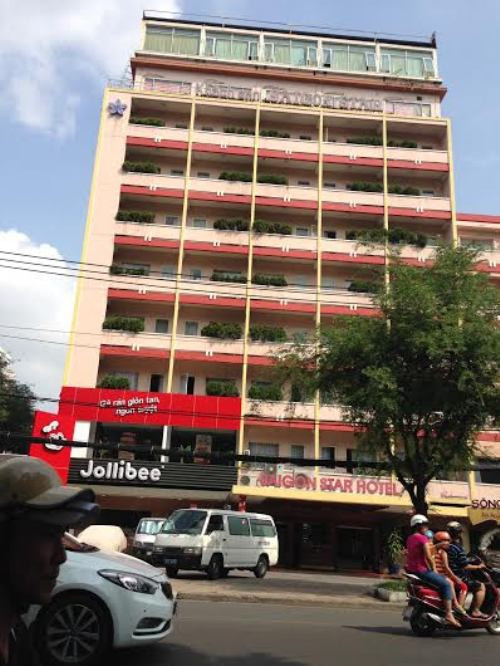 Khách sạn Sai Gon Star, nơi phát hiện chuyên gia người Nga tử vong.
