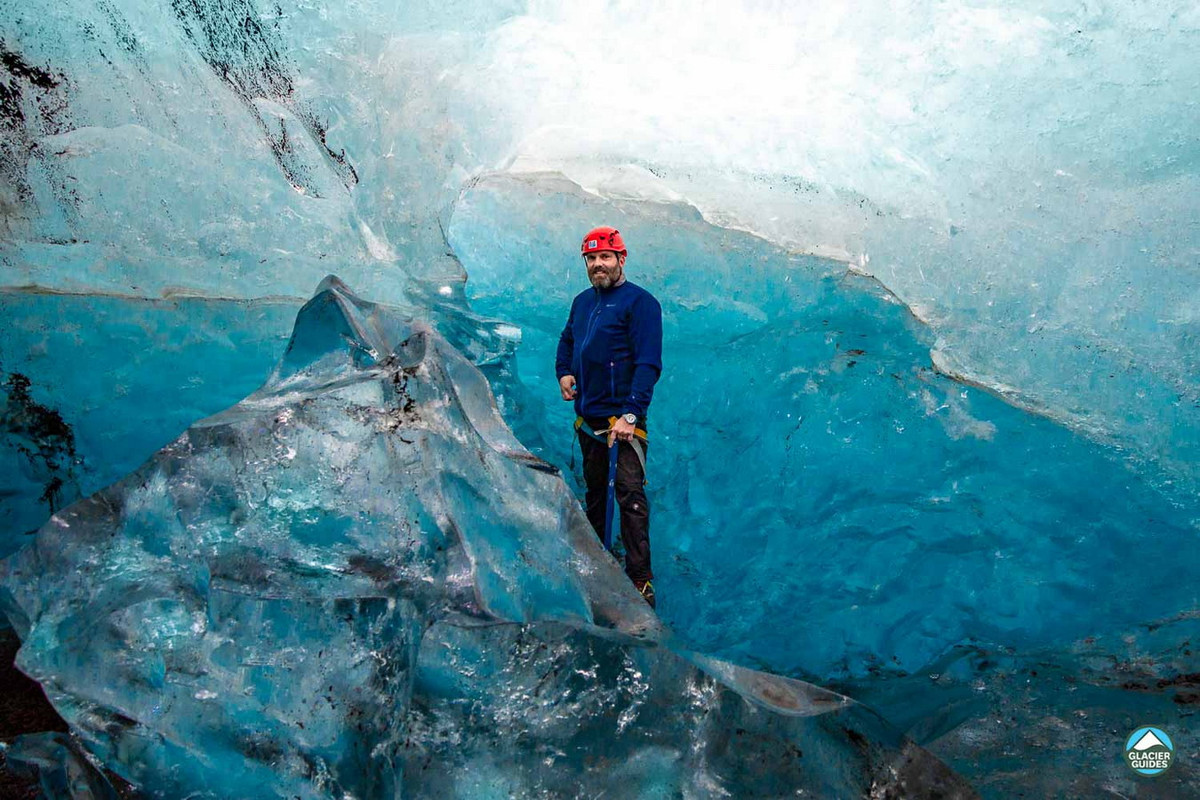 Tháng 11/1996, núi lửa cạnh các sông băng đã phun trào làm tan chảy nhiều tấn băng và gây ra trận lụt lớn kéo dài hai ngày. Những vùng lũ đi qua đã để lại những tảng băng lớn đến tận hôm nay. Ảnh: Glacier Guides.