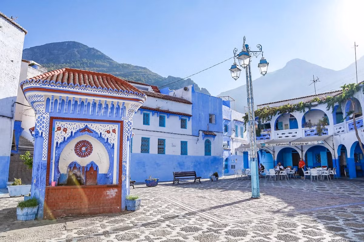 Một số hình ảnh khác về thành phố Chefchaouen. Ảnh: My Free Range Family.