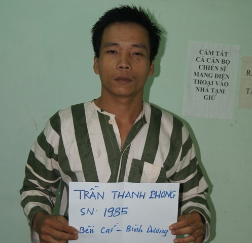 Trần Thanh Phong, đối tượng cầm đầu.