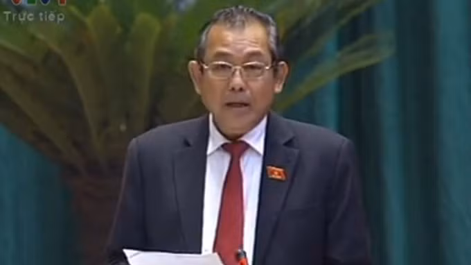 Chánh án TANDTC Trương Hòa Bình.