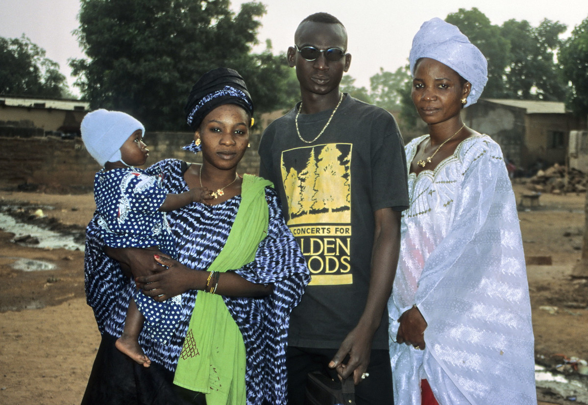 Một gia đình ở Bamako.