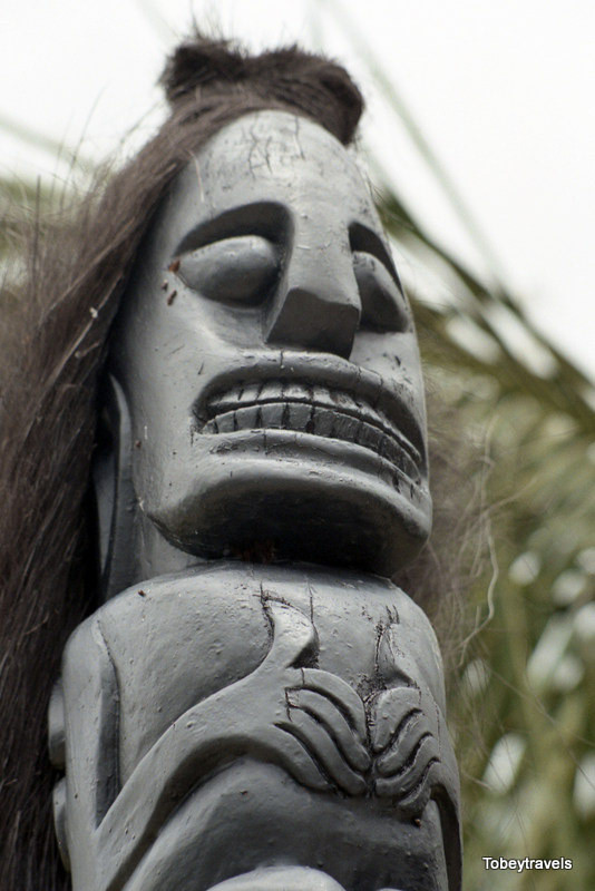 Tượng gỗ truyền thống của người Batak Toba.