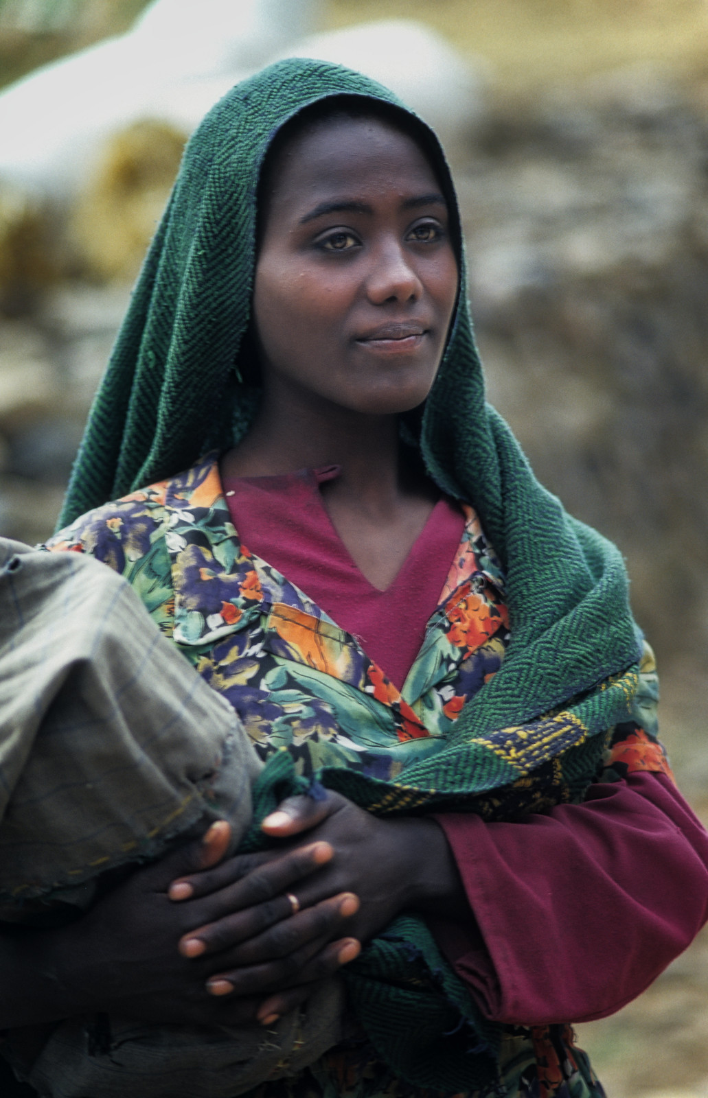 Một người đẹp ở Gondar.