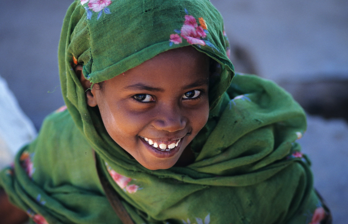 Chân dung một thiếu nữ Harer.