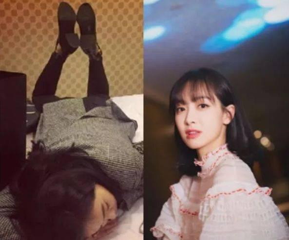 ó lẽ do xuất thân là một sinh viên loại ưu trường múa nên dáng ngủ của Tống Thiến cũng vô cùng kỳ lạ.