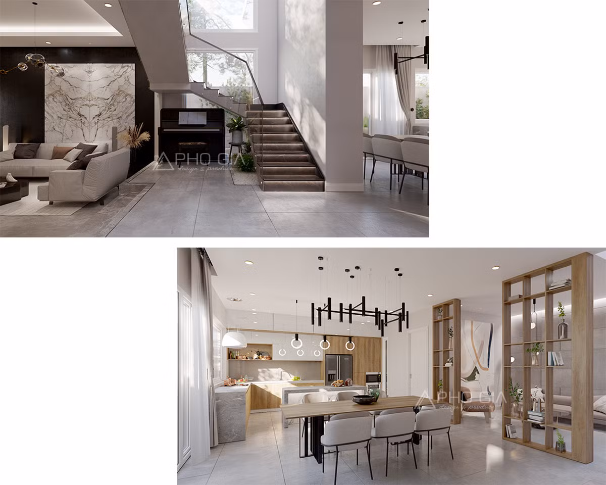 Thiet ke noi that villa cao cap cho khong gian song day cam xuc-Hinh-2