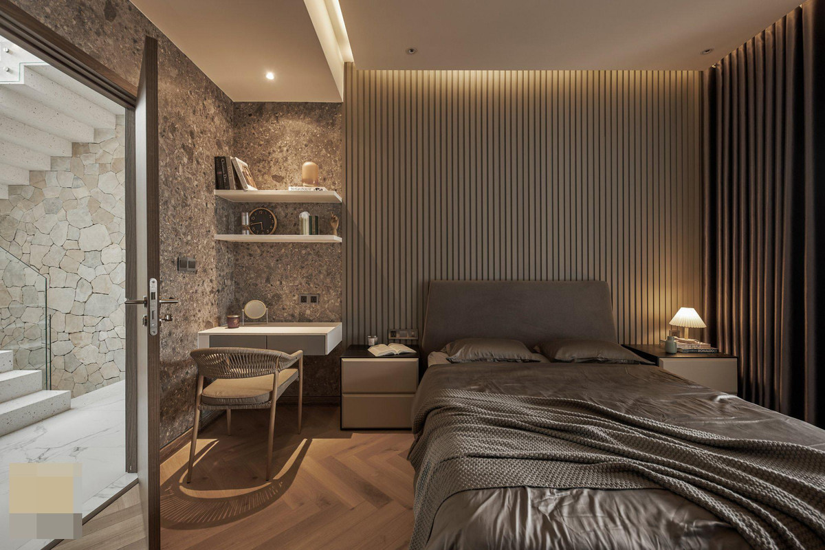 Ngoi nha co be boi sat phong khach mang resort vao khong gian song-Hinh-35