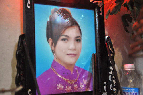 Di ảnh chị Nguyễn Thị Thanh Ngân.