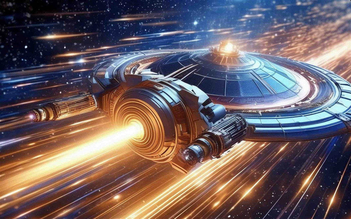 Điều gì xảy ra kni tàu vũ trụ Warp Drive bay vào lỗ đen? - Hình 2 Dieu gi xay ra kni tau vu tru Warp Drive bay vao lo den?-Hinh-2