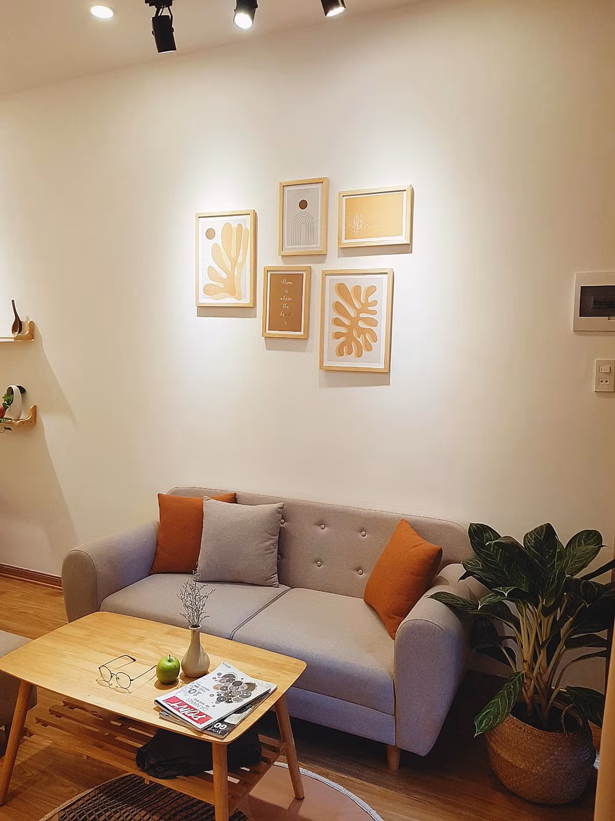 Nha pho 2 mat ngo hoa khong gian song Han Quoc sau cai tao-Hinh-2