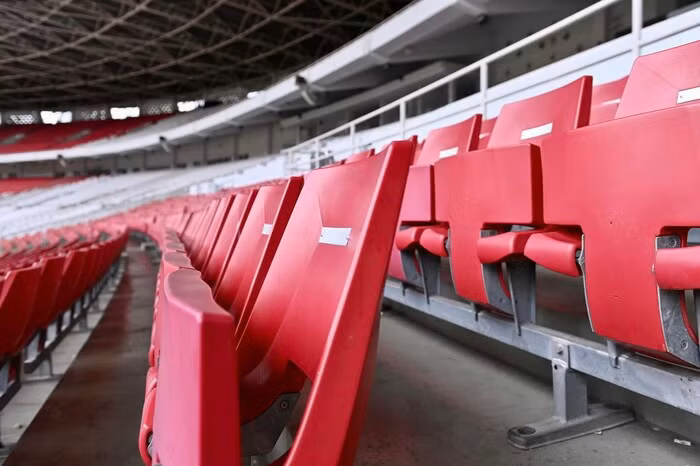 Ghế của khán giả nhìn rất hiện đại và sạch sẽ.