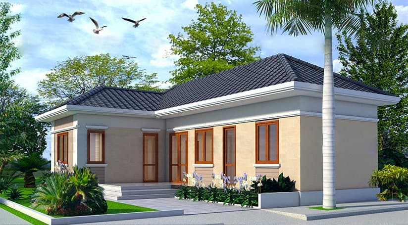 Nhà ống ở nông thôn đông ấm, hè mát với không gian đậm chất resort - Hình 6 Nha ong o nong thon dong am, he mat voi khong gian dam chat resort-Hinh-6