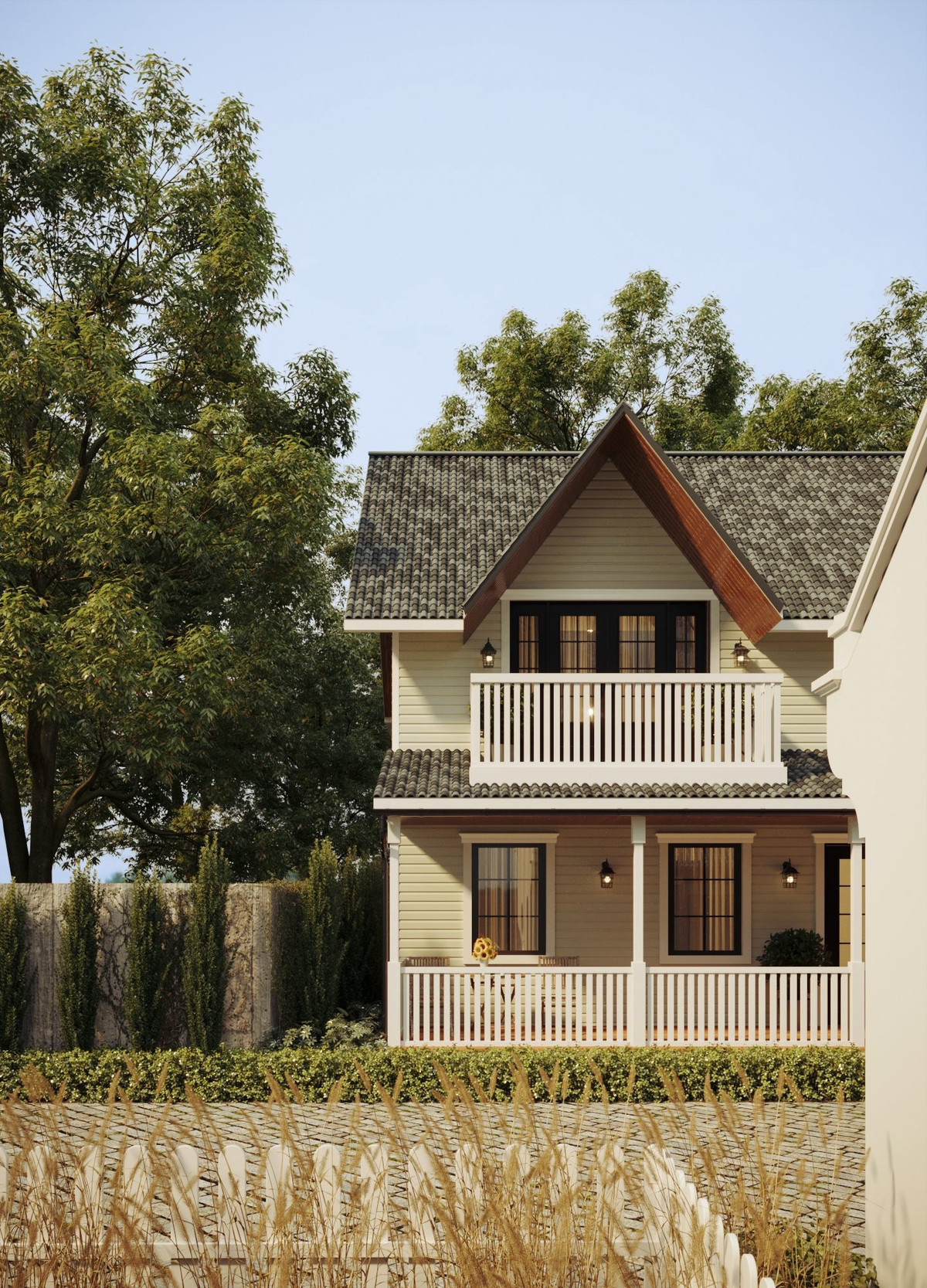 Con trai tặng bố mẹ căn villa dưỡng già - Hình 2 Con trai tang bo me can villa duong gia-Hinh-2