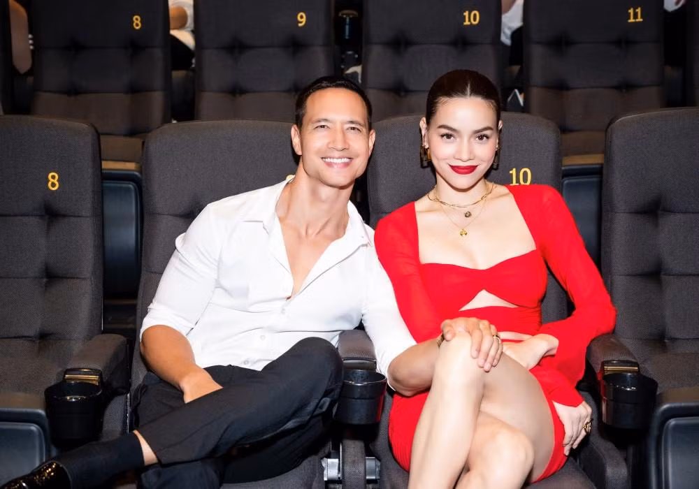 Hồ Ngọc Hà đẹp rực rỡ trong thiết kế cut-out, đẹp đôi bên bạn đời Kim Lý.