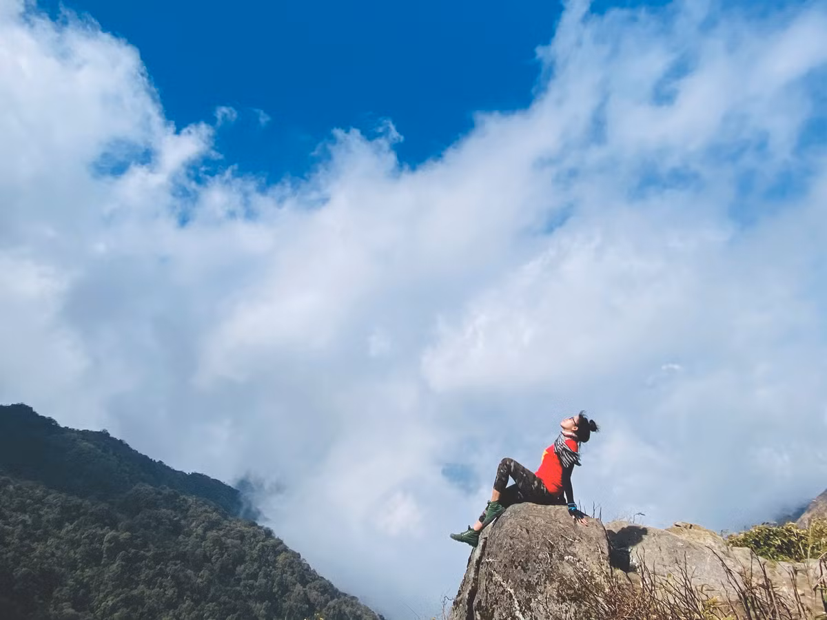 Dam me chinh phuc cac dinh nui cao cua co gai Tay Ninh