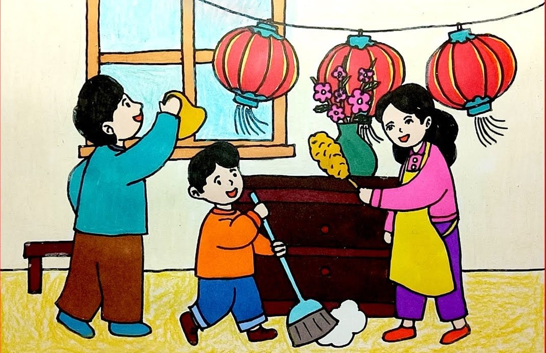 5 cong viec nha ngay Tet giup giam can hieu qua