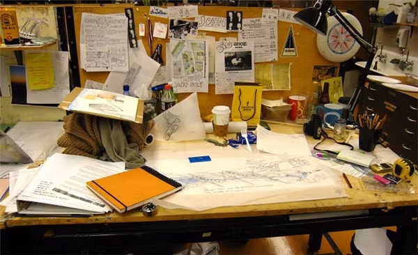 Một nghiên cứu ở Mỹ cho thấy những người có bàn làm việc lộn xộn thường sáng tạo hơn và thích thử những điều mới, và những người như vậy có xu hướng đổi mới hơn.