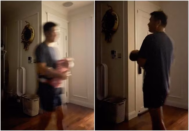 Chong dai gia tat ta dem hom giup Van Hugo cham con mon