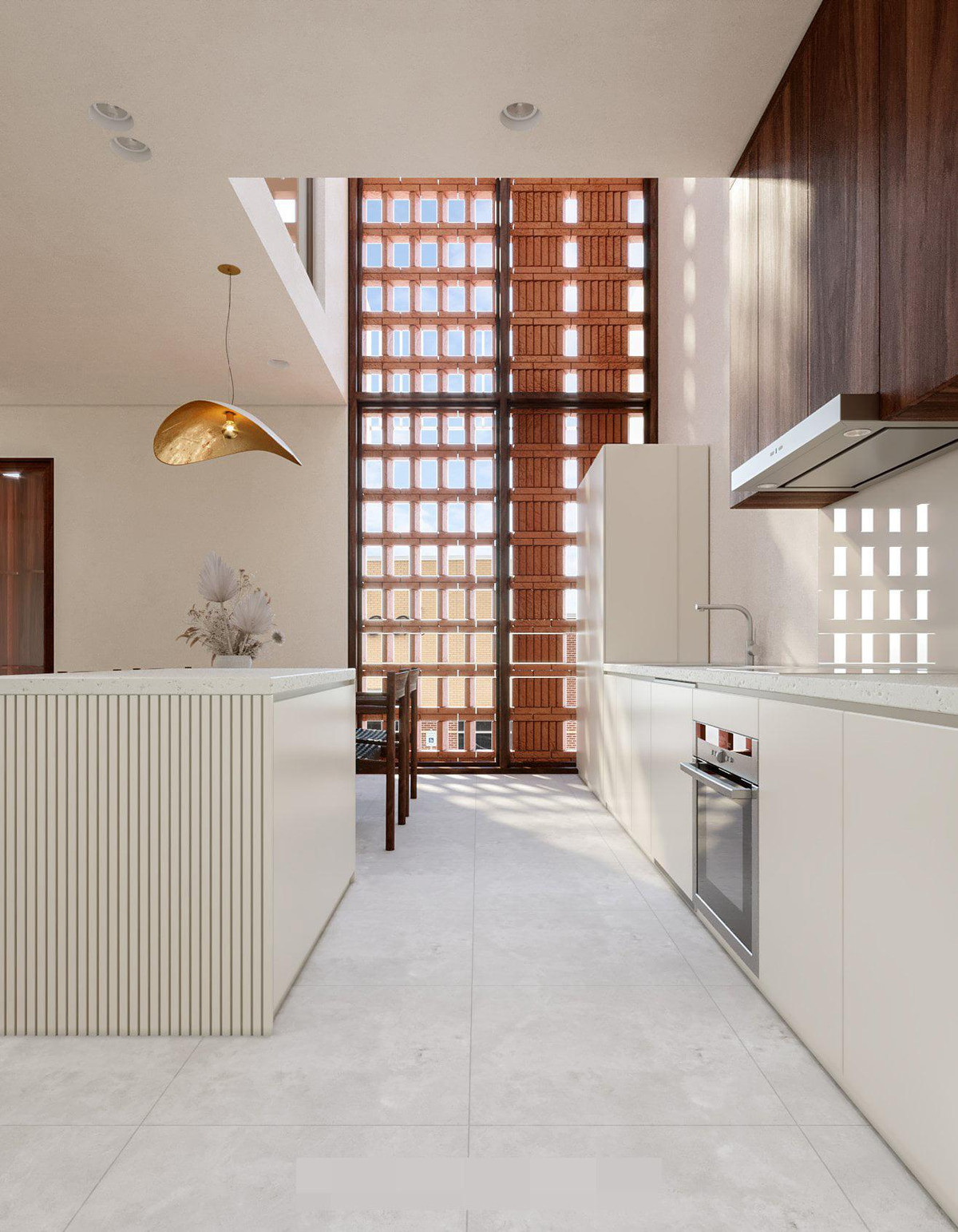 Ngôi nhà gạch lỗ, xây mộc của gia chủ theo đuổi lối sống tối giản - Hình 17 Ngoi nha gach lo, xay moc cua gia chu theo duoi loi song toi gian-Hinh-17