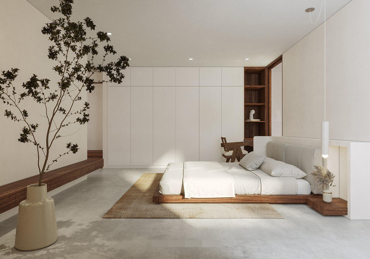 Ngoi nha gach lo, xay moc cua gia chu theo duoi loi song toi gian-Hinh-23