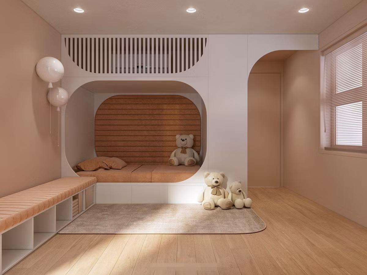 Ngoi nha gach lo, xay moc cua gia chu theo duoi loi song toi gian-Hinh-25