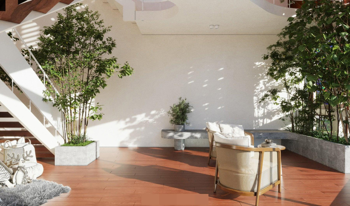 Ngoi nha gach lo, xay moc cua gia chu theo duoi loi song toi gian-Hinh-11