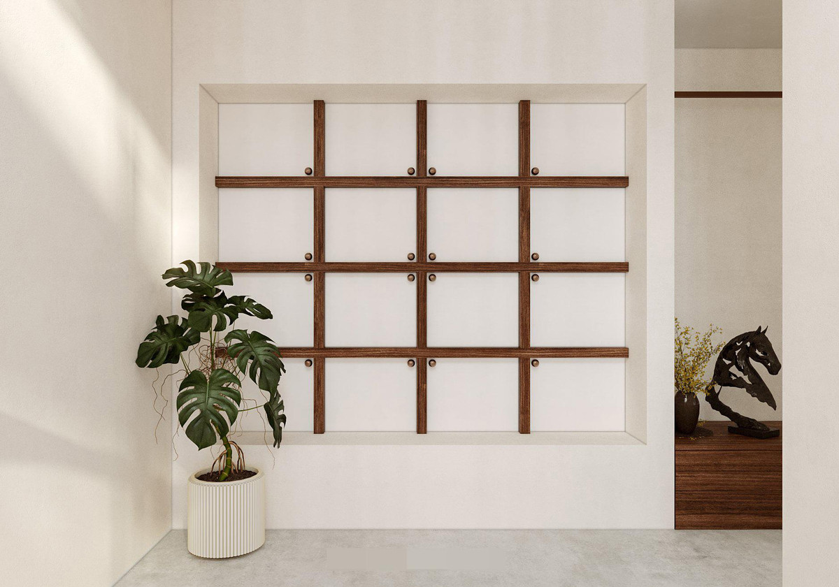 Ngoi nha gach lo, xay moc cua gia chu theo duoi loi song toi gian-Hinh-21