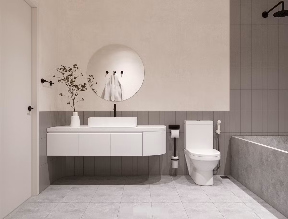 Ngôi nhà gạch lỗ, xây mộc của gia chủ theo đuổi lối sống tối giản - Hình 31 Ngoi nha gach lo, xay moc cua gia chu theo duoi loi song toi gian-Hinh-31