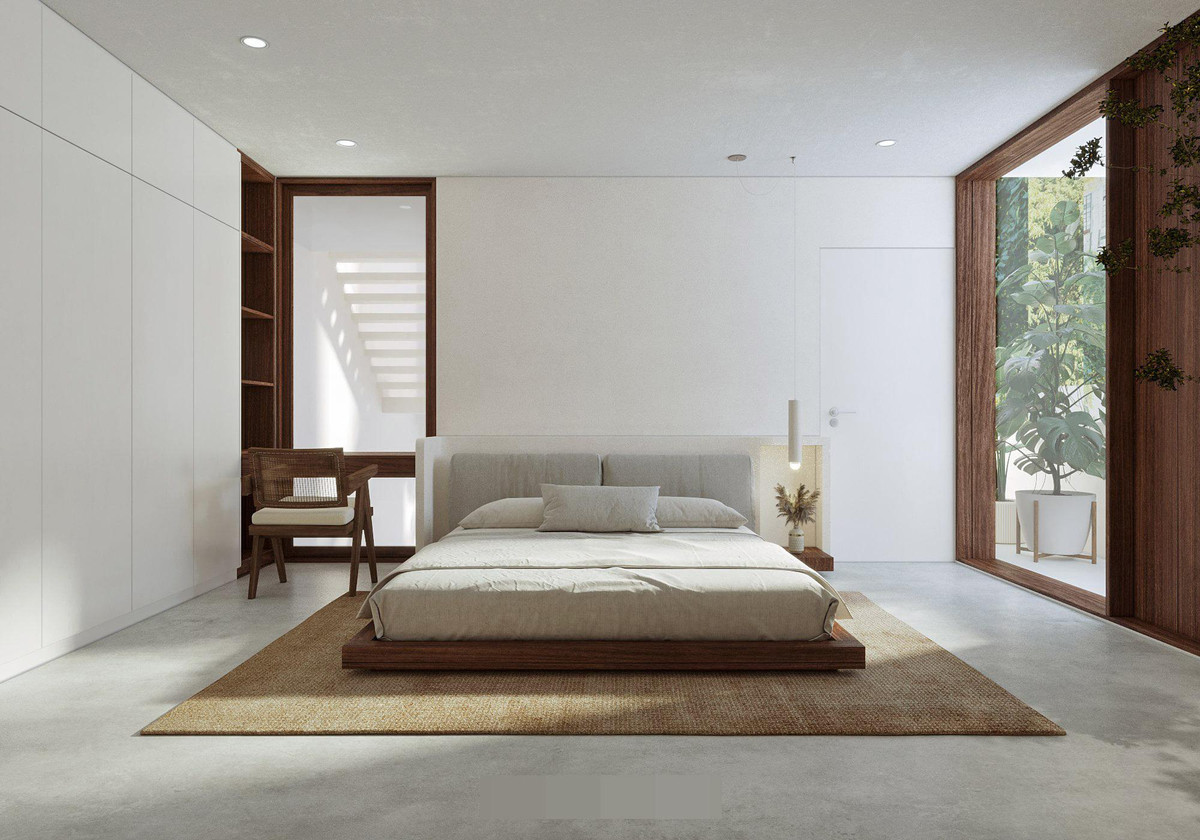 Ngoi nha gach lo, xay moc cua gia chu theo duoi loi song toi gian-Hinh-22