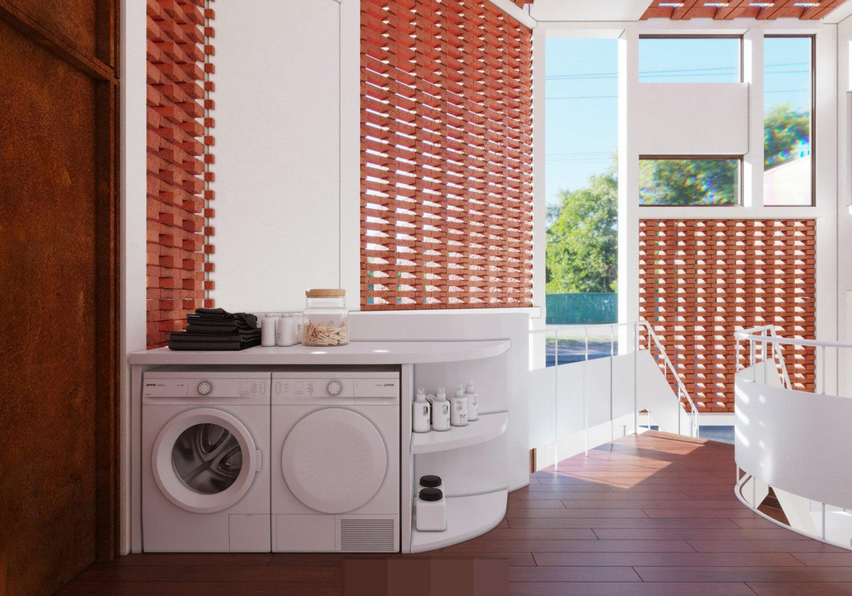 Ngôi nhà gạch lỗ, xây mộc của gia chủ theo đuổi lối sống tối giản - Hình 32 Ngoi nha gach lo, xay moc cua gia chu theo duoi loi song toi gian-Hinh-32