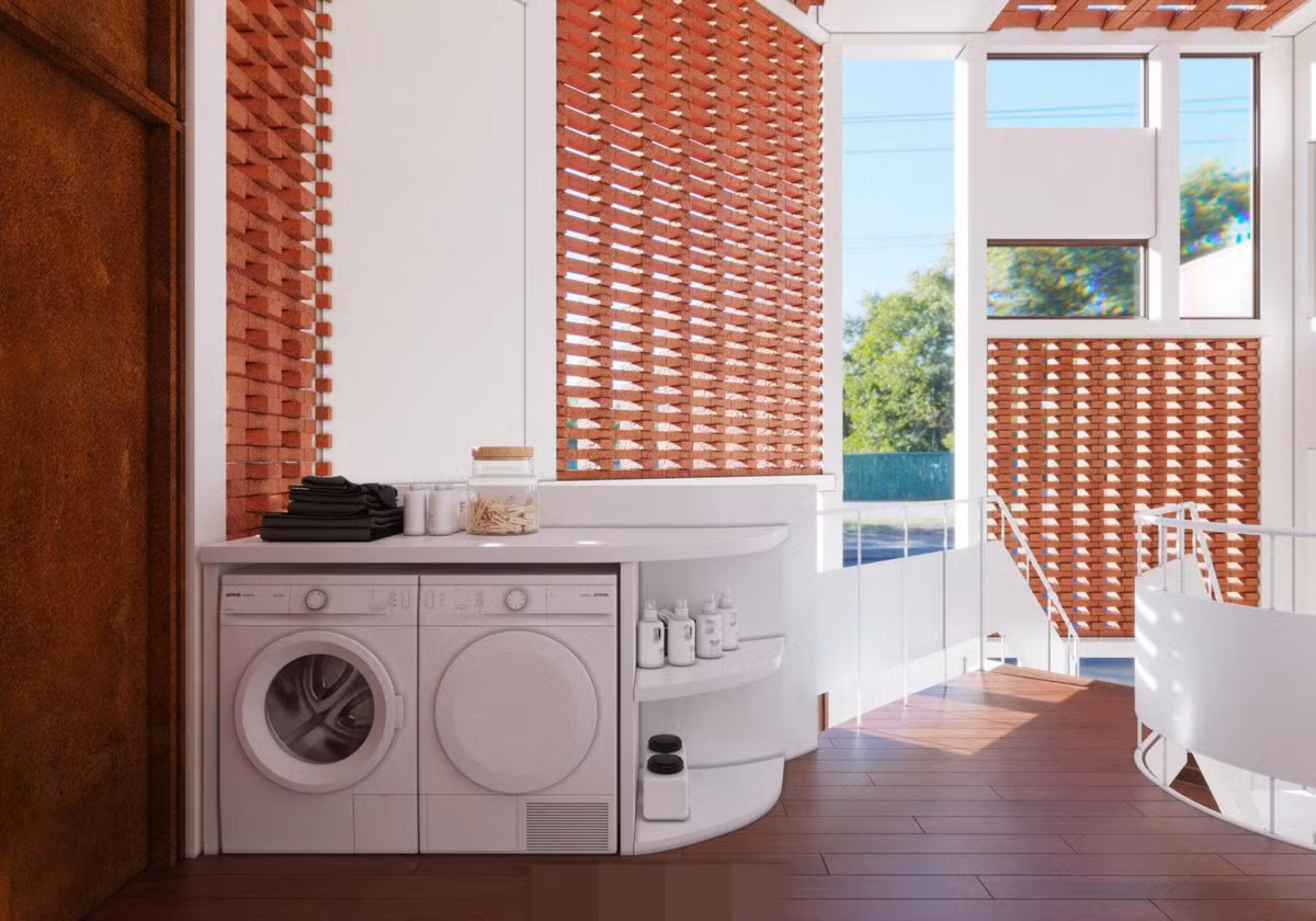 Ngôi nhà gạch lỗ, xây mộc của gia chủ theo đuổi lối sống tối giản - Hình 32 Ngoi nha gach lo, xay moc cua gia chu theo duoi loi song toi gian-Hinh-32