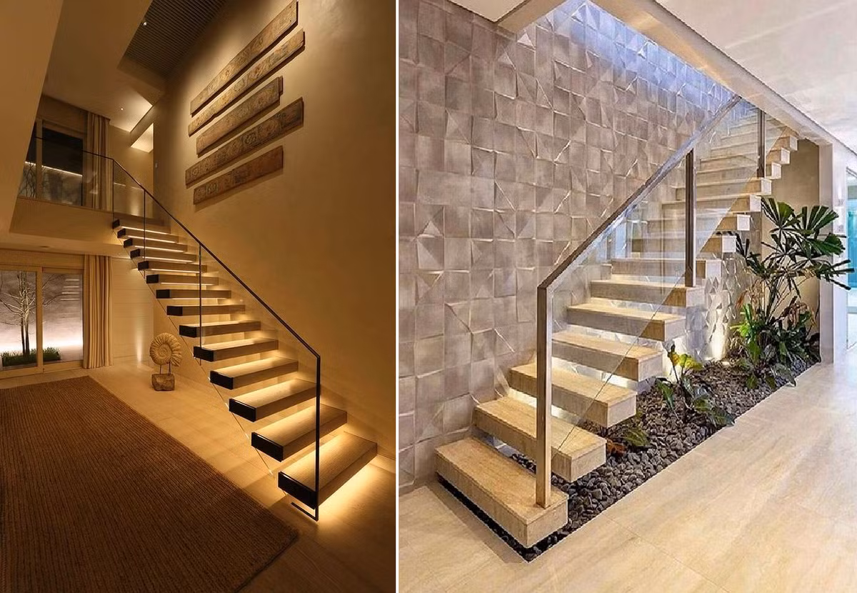 Do cột nhà và cầu thang không di chuyển được, vì vậy bạn hãy di chuyển hoặc thay đổi vị trí cánh cửa để tránh xui xẻo, đuổi tà khí, tránh rủi ro tai họa mang lại nhiều may mắn cho gia đình của bạn.