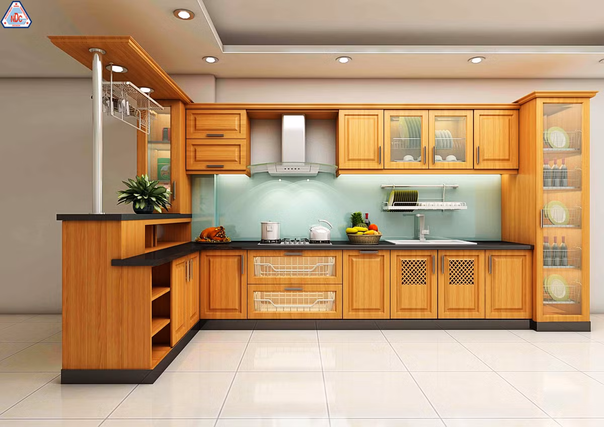 Đặc biệt, ít ai biết vị trí đặt bếp chuẩn phong thủy luôn phải đặt dựa vào tường, phía sau bếp không được để trống. Bạn không được đặt bếp chênh vênh một nơi nào đó mà không có chỗ dựa. Điều này sẽ khiến ánh nắng chiếu qua bếp gây hao tổn vượng khí của gia đình.