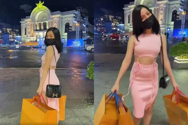 Le Quyen 'soi mau' vi bi coi thuong khi mua do hieu o Phap-Hinh-2