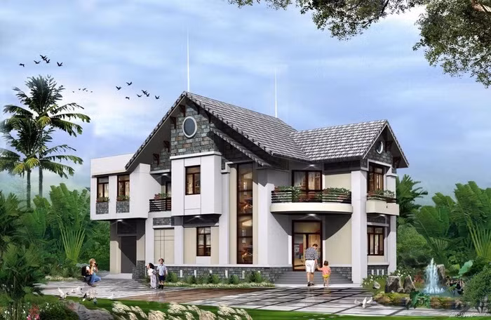 Ngôi nhà vuông vắn. Diện mạo của ngôi nhà cũng giống như tướng mạo của một con người. Ngôi nhà vuông vắn thường có phong thủy tốt. Bạn chớ nên ở những ngôi nhà méo mó, thừa thẹo. Đây là dấu hiệu cho thấy phong thủy của ngôi nhà không được như ý.