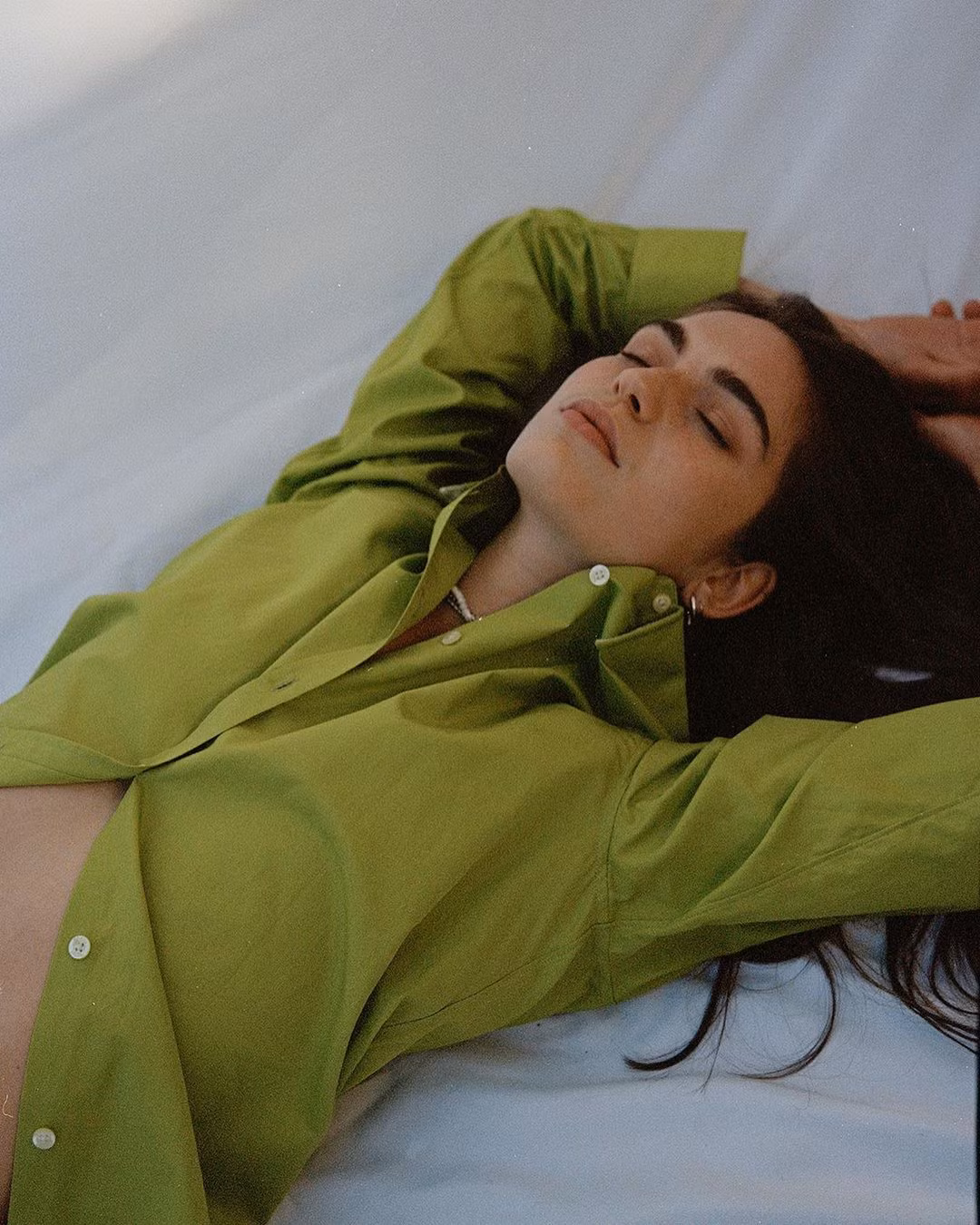 Anna Palgen không chuộng hình ảnh gợi cảm, dù có diện táo bạo hơn thì vẫn trong khuôn khổ.