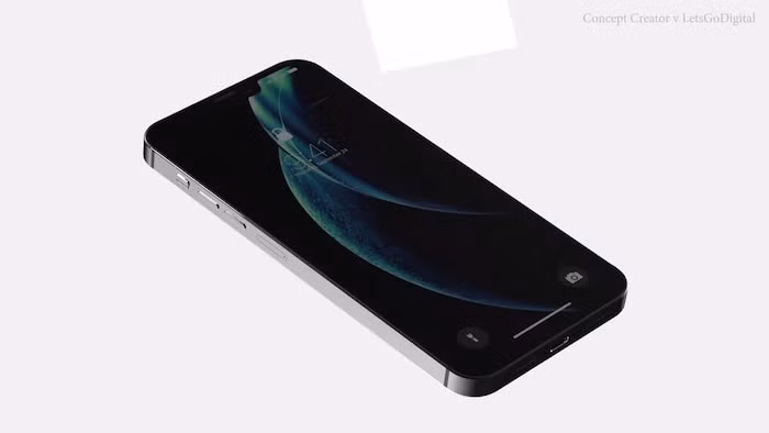 Apple được cho là sẽ giới thiệu 4 mẫu iPhone mới vào tháng 9 năm nay, tất cả đều dùng màn hình OLED với một phiên bản iPhone 12 5.4 inch, một phiên bản iPhone 12 Plus 6.1 inch, một phiên bản iPhone 12 Pro 6.1 inch và một phiên bản iPhone 12 Pro Max 6.7 inch. (Ảnh: LetsGoDigital x Concept Creator) 