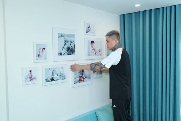 Nam ca sĩ tậu nhà mới để tặng con trai và đây cũng là nơi hai cha con nghỉ ngơi cuối tuần.