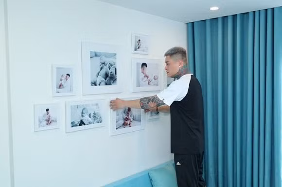 Nam ca sĩ tậu nhà mới để tặng con trai và đây cũng là nơi hai cha con nghỉ ngơi cuối tuần.