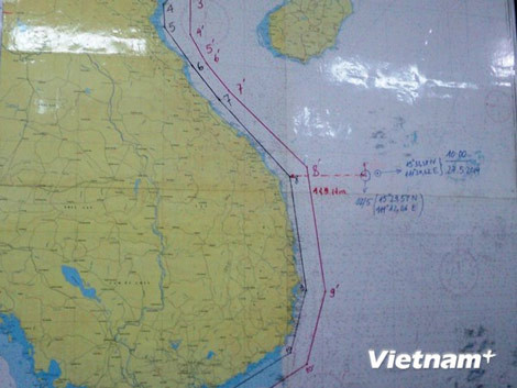 Trung Quốc đã dịch chuyển kéo giàn khoan Hải Dương-981 cách vị trí cũ 23 hải lý.