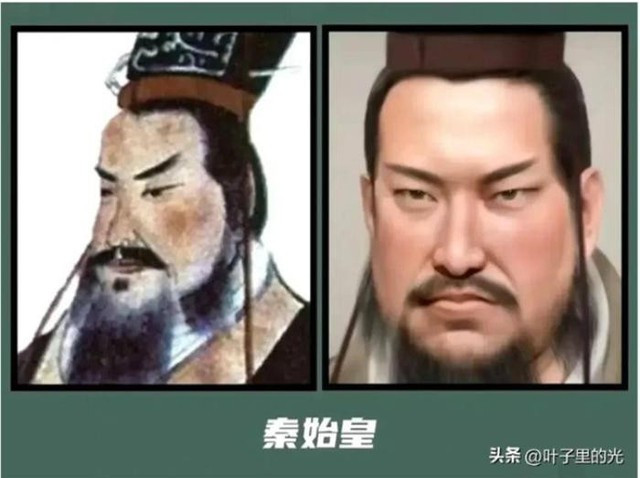  4. Tần Thuỷ Hoàng: Theo các nhà sử học, Tần Thủy Hoàng sinh ra ở đất Tần, là người Tây Bắc, mang dáng vẻ cao lớn, khôi ngô điển hình của người Hán ở vùng Tây Bắc. Bởi vậy, vị hoàng đế này ắt phải sở hữu tướng mạo anh tuấn, phi phàm. Tuy nhiên, AI đã họa ra một Tần Thủy Hoàng với ánh mắt thâm trầm, mũi cao và không hề phi phàm như mọi người vẫn tưởng tượng.