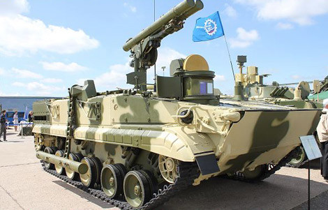 Hệ thống tên lửa chống tăng "đáng sợ" nhất thế giới Khrizantema-S.