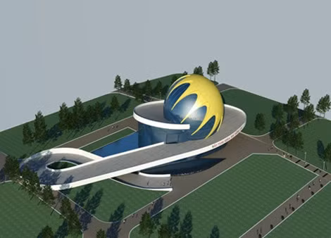 Hình phối cảnh Bảo tàng Khoa học Đồng Nai.